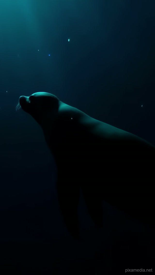 Midnight Glow of the Deep - Ocean Deep AI stock